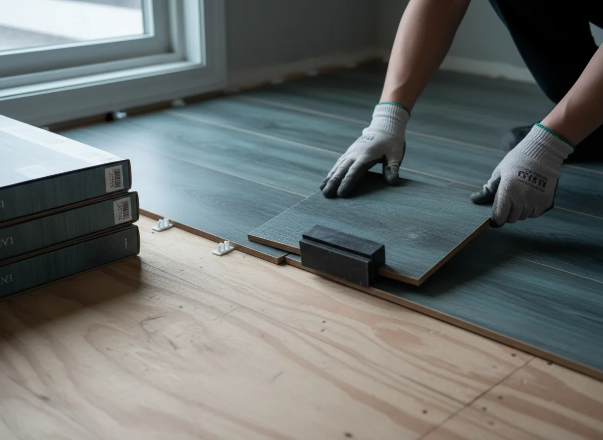 Luxury Vinyl Plank Installation company in Melvern, KS